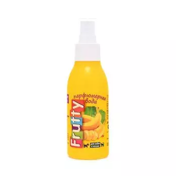 Вода парфюмерная банан собак и кошек Frutty 100мл