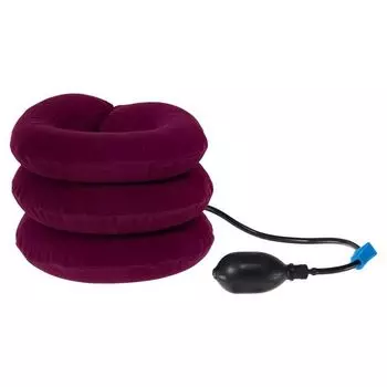 Воротник массажный надувной бордовый Bradex/Брадекс