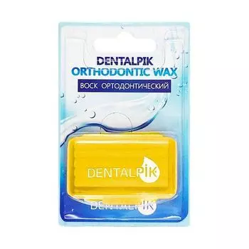 Воск ортодонтический для брекетов вкус ананас Dentalpik