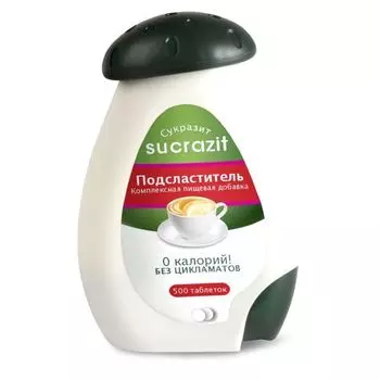 Подсластитель Сукразит таблетки 500шт