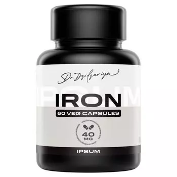 Железа бисглицинат IPSUM капсулы 686мг 60шт