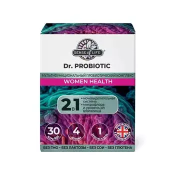 Женское здоровье Dr.Probiotic Sense of Life капсулы 600мг 30шт