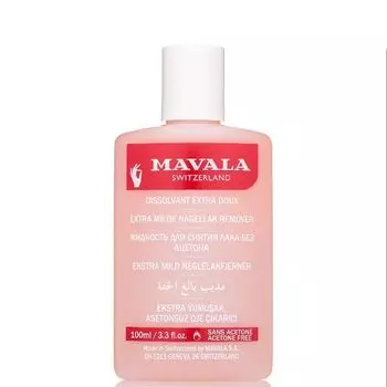Жидкость для снятия лака Розовая пласт.фл Mavala 100мл 9091220