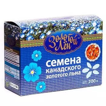 Семена золотого льна Золотой лен Elfa/Эльфа 200г