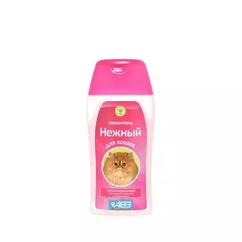 АВЗ Нежный Зоошампунь для кошек гипоаллергенный с хитозаном и аллантоином фл. 180мл