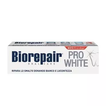 Паста зубная Pro White Biorepair/Биорепэйр 75мл