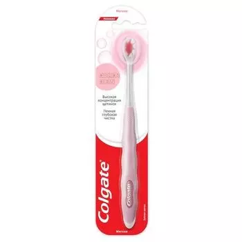 Щетка зубная мягкая Cushion Clean Colgate/Колгейт