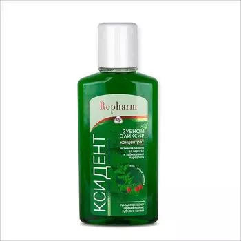 Эликсир концентрат зубной мята и лесная земляника Ксидент Рефарм 250мл