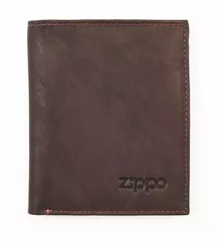 Вертикальное кожаное портмоне ZIPPO 2005122