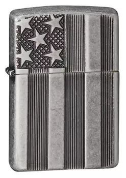 Зажигалка Armor™ Antique Silver Plate™ ZIPPO 28974