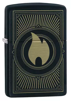 Зажигалка Black Matte ZIPPO 49217