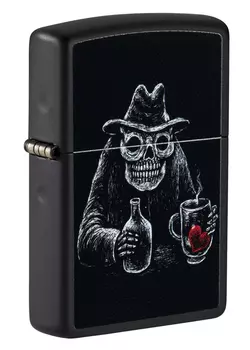 Зажигалка Black Matte ZIPPO 49254