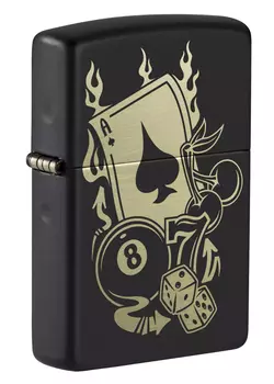 Зажигалка Black Matte ZIPPO 49257