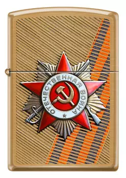 Зажигалка День победы ZIPPO 204B ST GEORGE