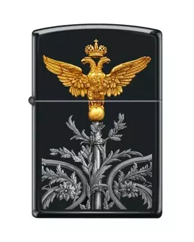 Зажигалка двуглавый орёл ZIPPO 218 RUSSIAN COAT OF ARMS