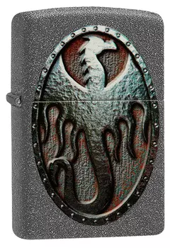 Зажигалка Metal Dragon Shield Design ZIPPO 49072