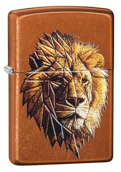 Зажигалка Polygonal Lion Design ZIPPO 29865