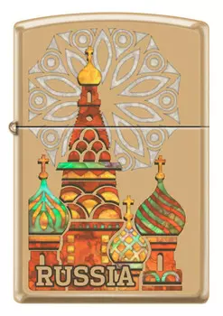 Зажигалка Россия ZIPPO 254B KREMLIN