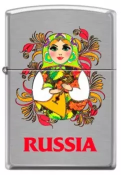 Зажигалка русская матрёшка ZIPPO 200 MATROSHKA DOLL 2