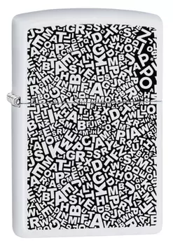 Зажигалка White Matte ZIPPO 49213