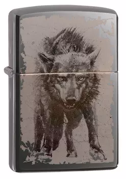 Зажигалка Wolf Design Black Ice® ZIPPO 49073
