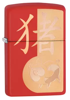 Зажигалка Year of the Pig Design ZIPPO 29661