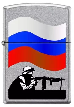 Зажигалка Защитник Отечества ZIPPO 207 RUSSIAN SOLDIER