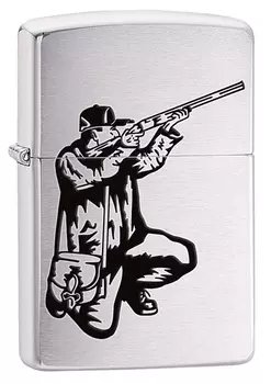 Зажигалка ZIPPO 200 VECTOR RIFLE AND HUNT