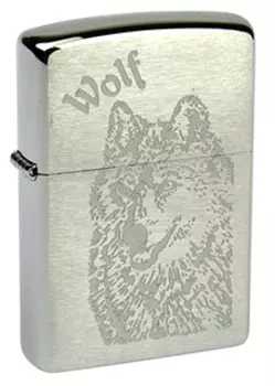 Зажигалка ZIPPO 200 Wolf