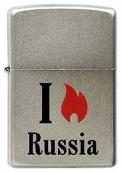 Зажигалка ZIPPO 205 Flame Russia