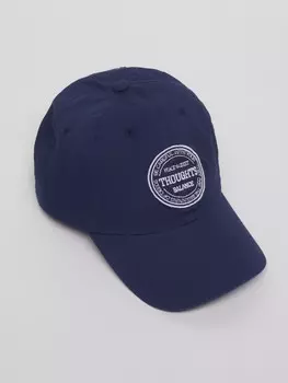 Бейсболка с полукруглым козырьком