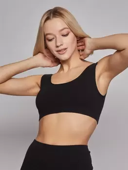 Бельевой топ на широких бретелях