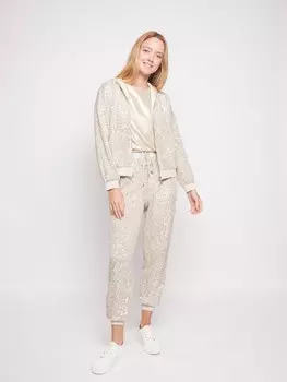 Блестящий бомбер с пайетками