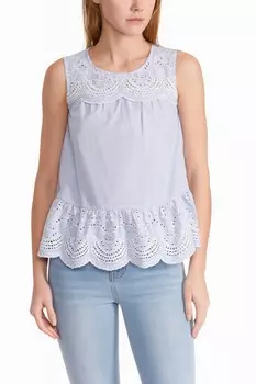 Блузка без рукавов