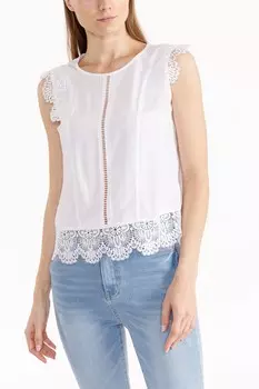 Блузка без рукавов