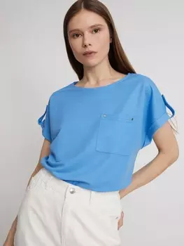 Блузка-футболка с коротким рукавом