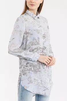 Блузка с длинными рукавами