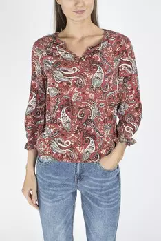 Блузка с длинными рукавами