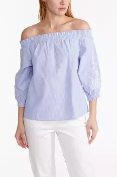 Блузка с короткими рукавами