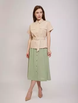 Блузка с короткими рукавами