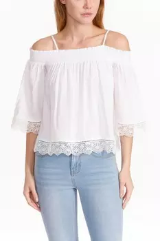 Блузка с короткими рукавами