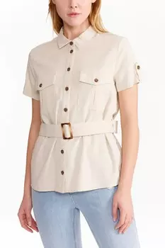 Блузка с короткими рукавами