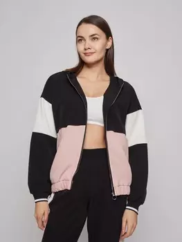 Бомбер с капюшоном