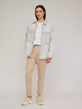 Брюки-чинос из хлопка с ремнём