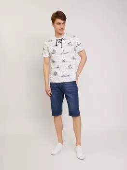 Брюки джинсовые короткие