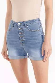 Брюки джинсовые короткие