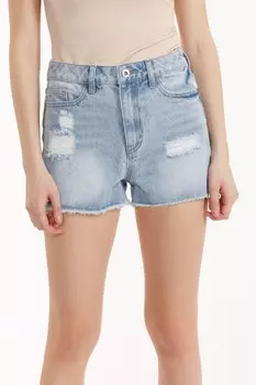 Брюки джинсовые короткие