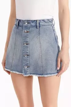 Брюки джинсовые короткие