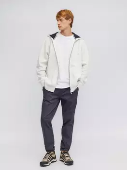 Брюки-джоггеры из хлопка на резинке