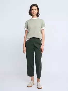 Брюки-джоггеры из хлопка на резинке